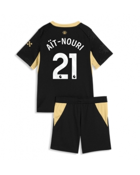 Manchester City Rayan Ait-Nouri #21 Maglia Gara Trasferta Repliche 2026-27 Bambino Maniche Corte Manchester City Rayan Ait-Nouri #21 Maglia Gara Trasferta Repliche 2026-27 Bambino Maniche Corte